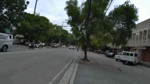 Near Darkness Scene on United Nations Avenue in Manila City, Philippines