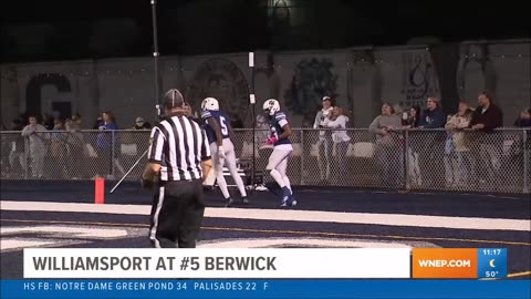 10-10-2025 - WNEP Sports Final Highlights - Williamsport Millionaires Vs Berwick Bulldogs