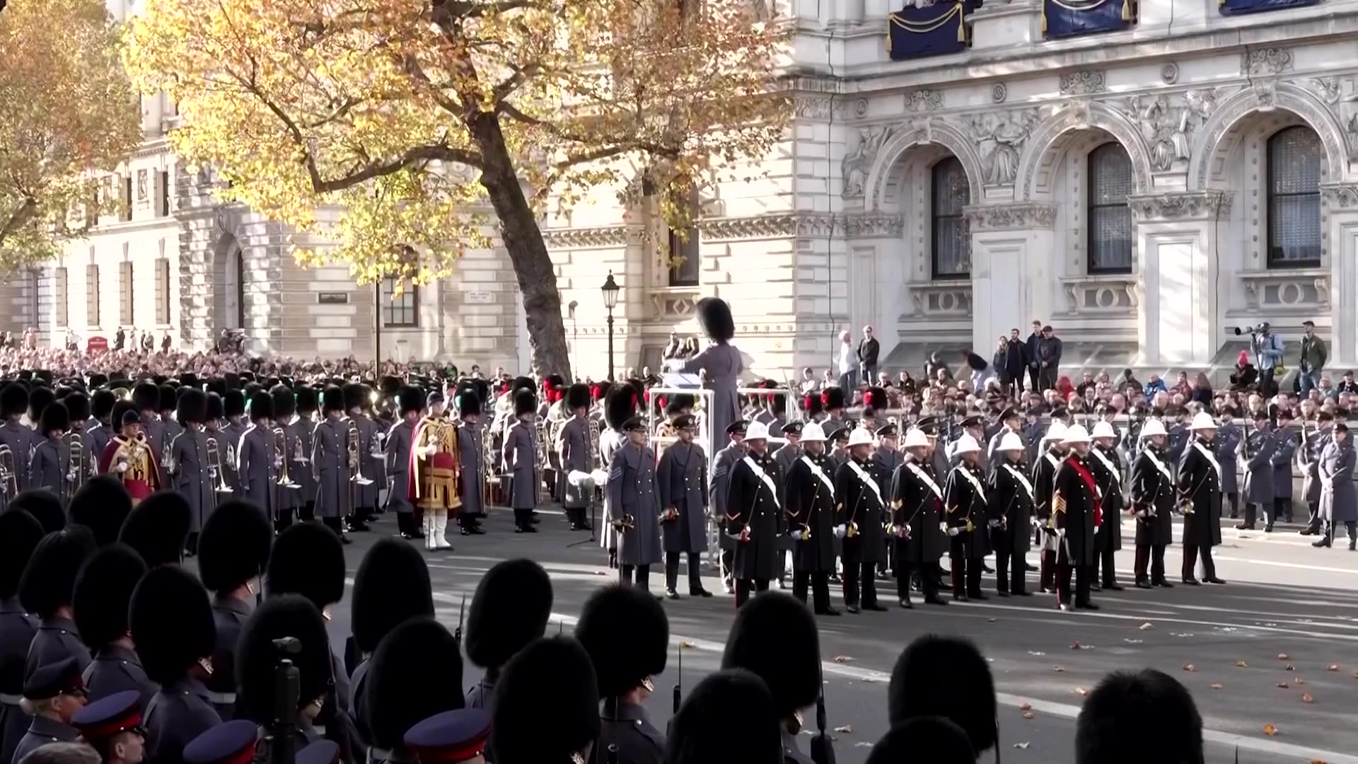 British royals, PM Starmer, veterans mark Remembrance day in London