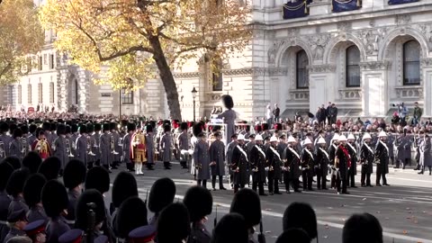 British royals, PM Starmer, veterans mark Remembrance day in London