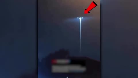 A UFO Appeared And Shot A Beam,Moments Later Something Terrifying Happened ..!!