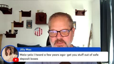 Coffee with MarkZ, joined by Mr. Cottrell.