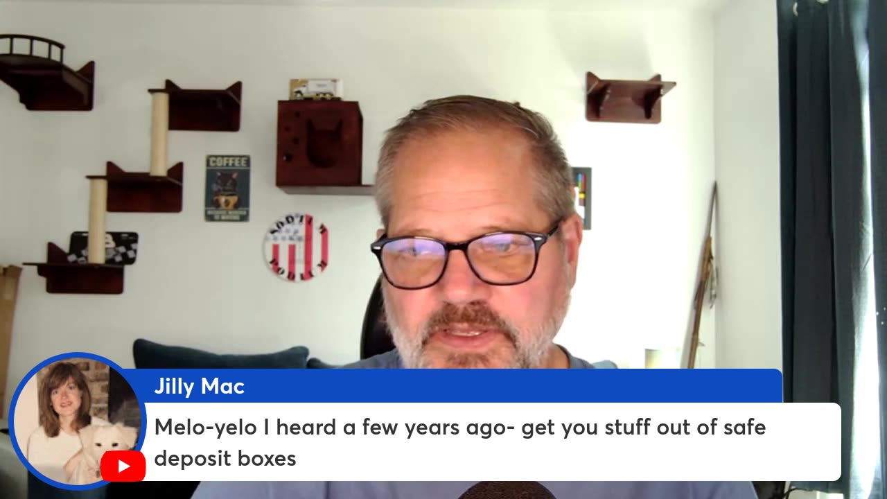 Coffee with MarkZ, joined by Mr. Cottrell.