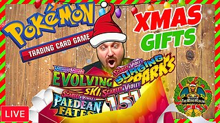 Christmas Eve Pokemon Cards Opening LIVE! Evolving Skies, 151, Surging Sparks, Paldean Fates + More!