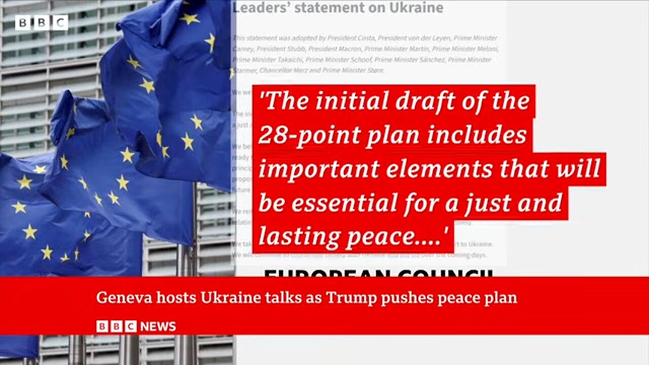 Geneva hosts Ukraine talks as Trump pushes peace plan