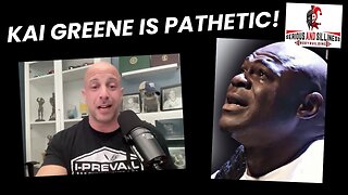 Kai Greene is PATHETIC!