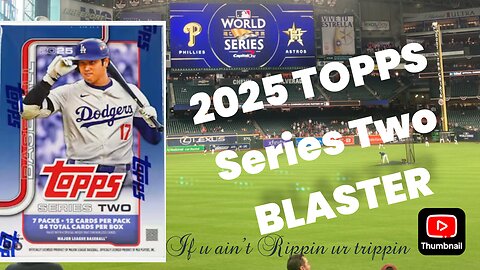 2025 #Topps Series 2 #blasterbox opening #toppsseries2 #postseason