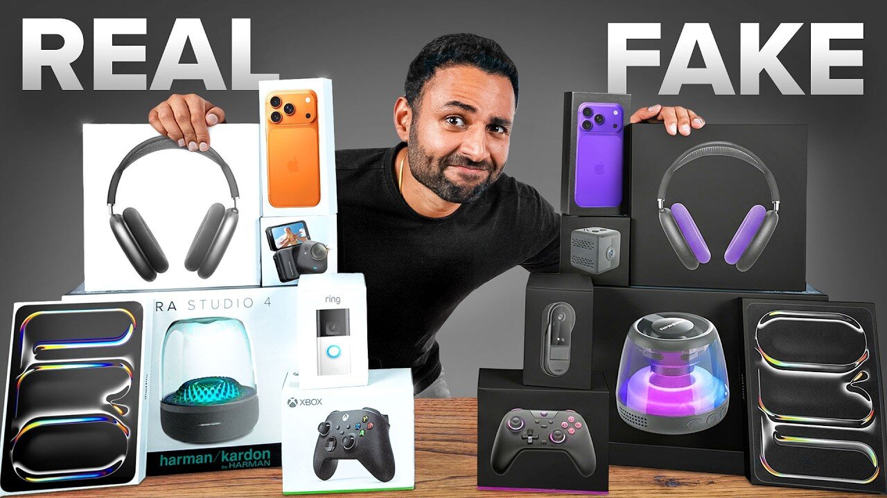 REAL vs FAKE Tech - Surprise Results