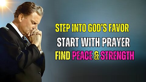 Receive God’s Favor This Morning | A Powerful Prayer for Breakthrough, Strength & Divine Blessings