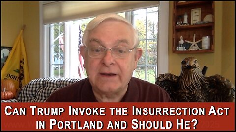 Can Trump use the Insurrection Act Against the Left?