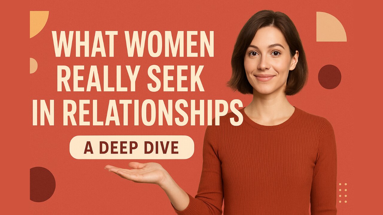 What Women Really Seek in Relationships: A Deep Dive.