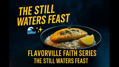 🌊✨ The Still Waters Feast | Peace That Passes Understanding | FlavorVille Faith Series