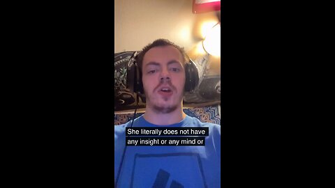 They don’t have any insight into my life. It’s a witch.