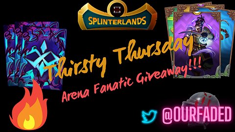 Thirsty Thursday Night Live! Land cards are here! Welcome Splinterlands Players! Vonak
