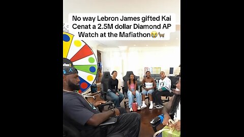 LeBron James gift Kai a AP
