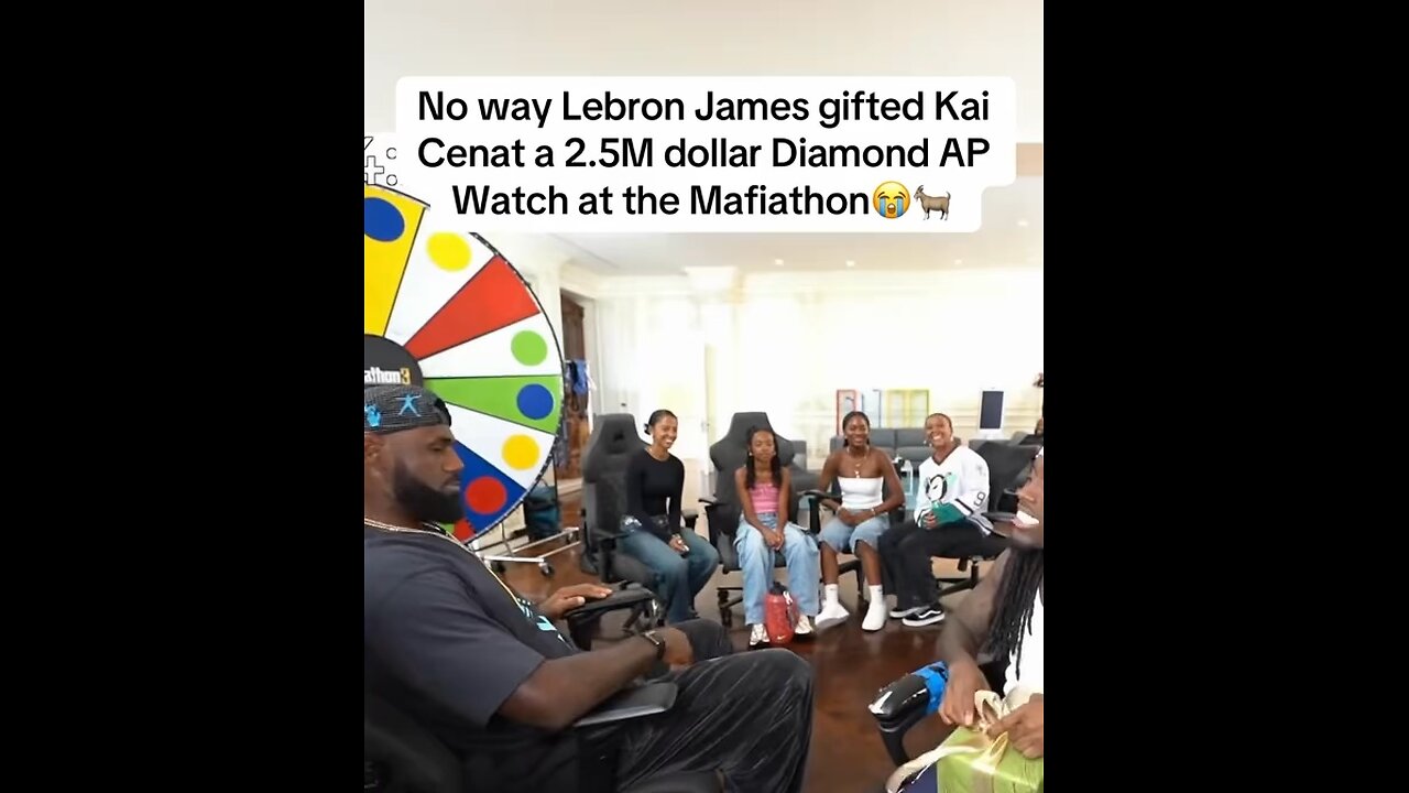 LeBron James gift Kai a AP