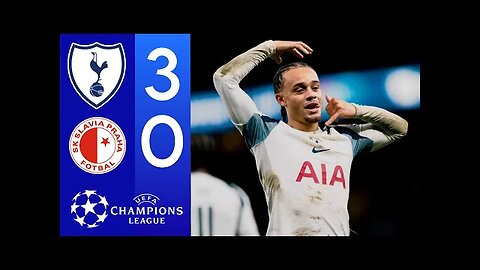 Watch highlights from Tottenham Hotspur's 3-0 win against Sparta Prague in the UEFA Champions League