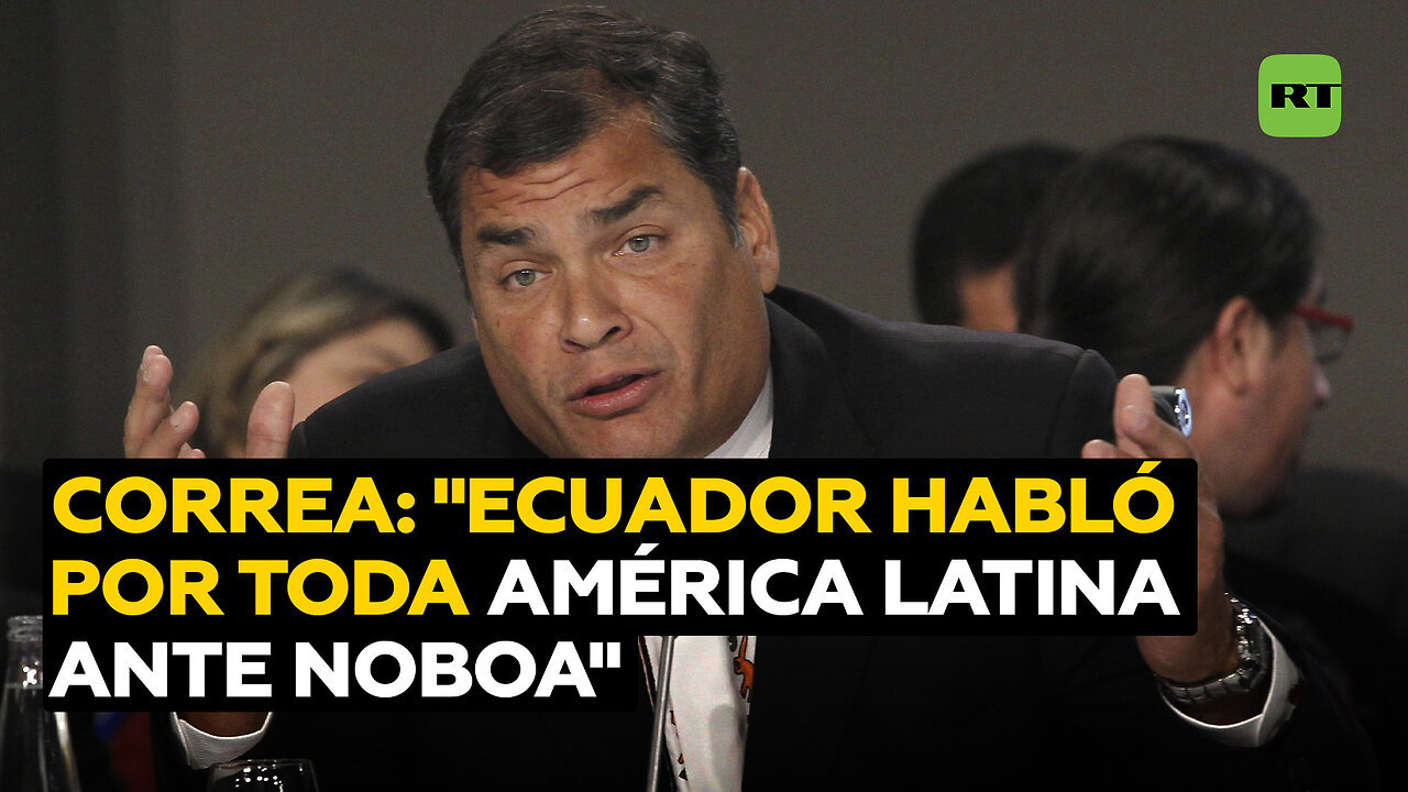 Rafael Correa sobre el rechazo popular a las propuestas de Noboa