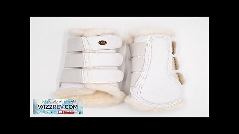 ROYAL EQUESTRIAN LINED BRUSHING BOOTS WHITE Review