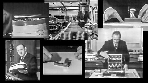 Professor Eric Laithwaite Demonstrates A Magnetic River (1975 footage)