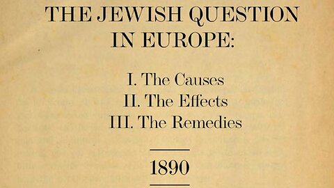 The Jesuits On The Jews - Part 2 - Gemma O'Doherty