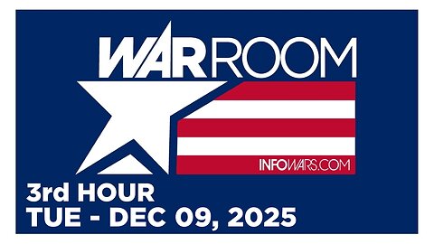 WAR ROOM [3 of 3] Tuesday 12/9/25 • JAMES FISHBACK - WHY HE'S RUNNING TO BE GOVERNOR OF FLORIDA