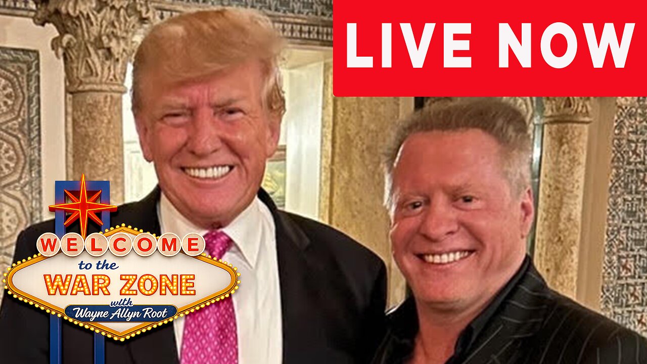 Watch LIVE: The War Zone Podcast with Wayne Allyn Root
