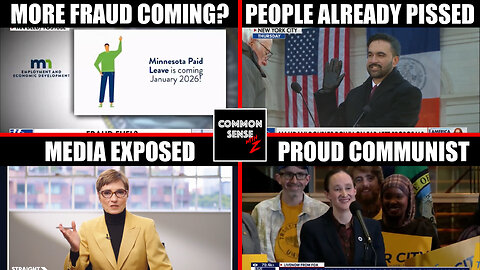 MN Paid Leave Fraud Fears, People Mad At Mamdani, Herridge Exposes CBS, Seattle Mayor Is Communist