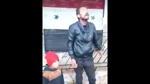 SYRIAN TERRORISTS are now BEATING citizens in front of their children for being Alawites.