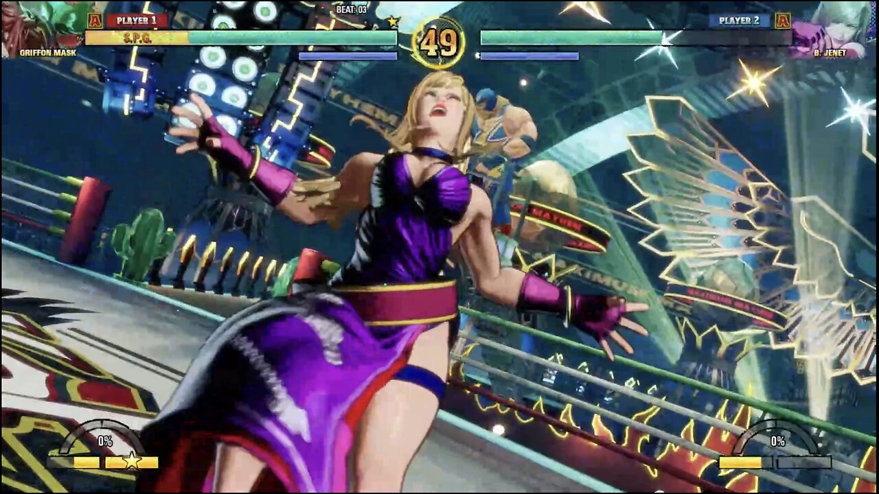 Fatal Fury: City of the Wolves B. JENET ryona