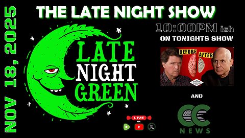 THE LATE NIGHT SHOW IS BACK TONIGHT at 10:00PM(ish)! 🌙💨