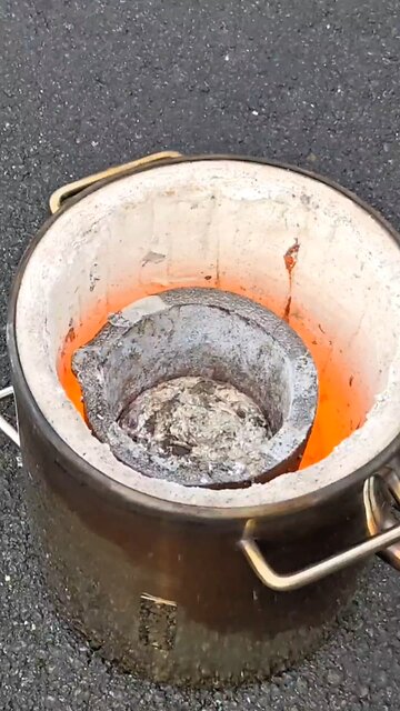 Melting a Beer Can