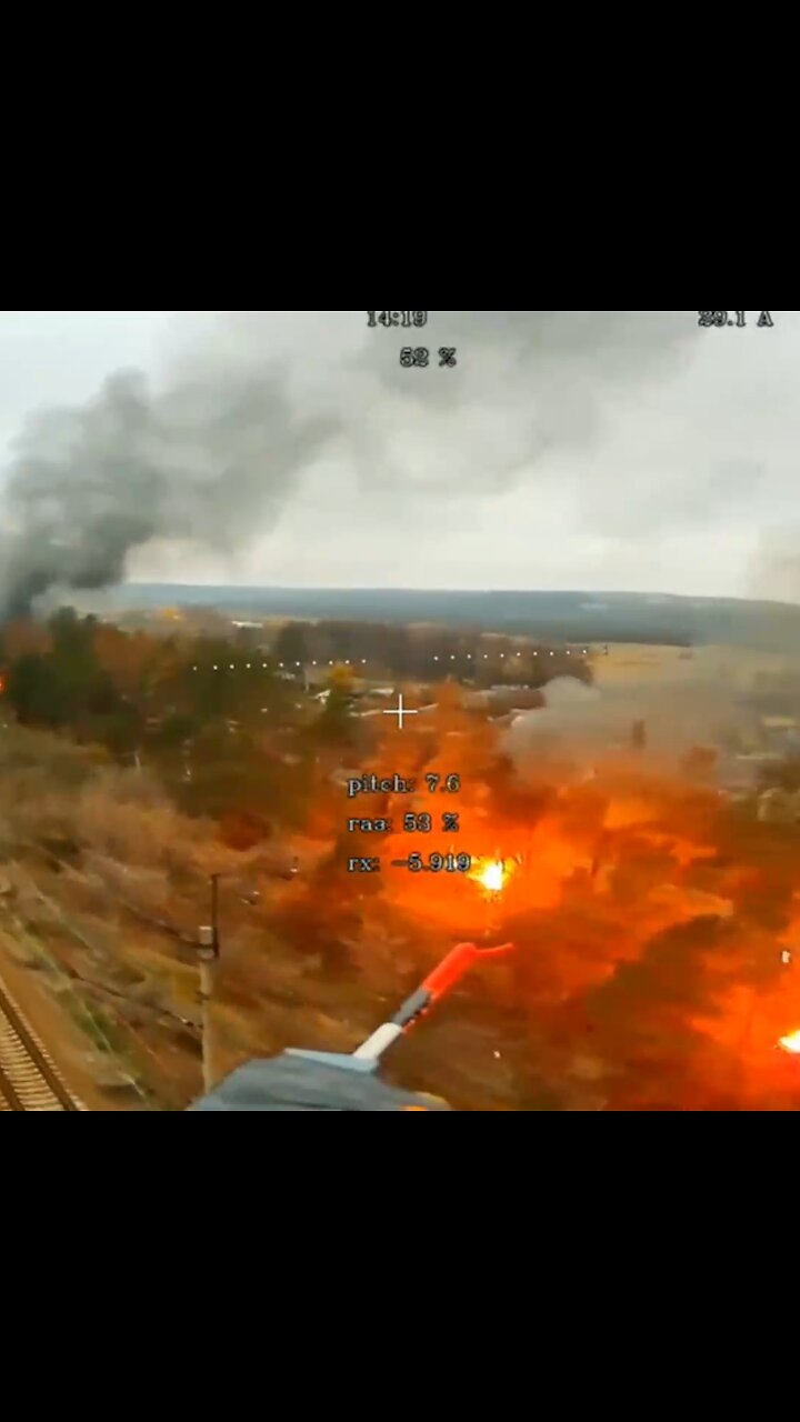 Drones rusos destruyen 5 vehículos blindados ucranianos