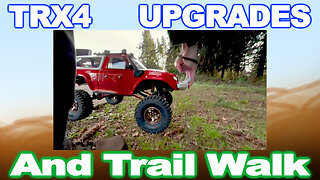 TRX4 Upgrades And Trail Walk - 1.9" Treal Beadlock - Proline Hyrax G8 - Hero 12 Black