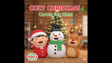 ozy Christmas Carols! 🎄 The BEST Holiday Songs for Kids | Super Simple Sing-Alongs