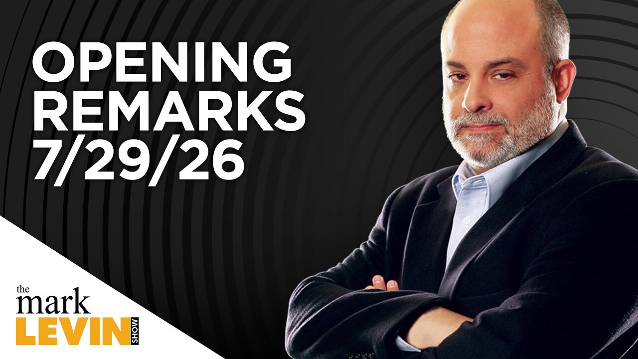 Mark's Opening Remarks - 7/29/26