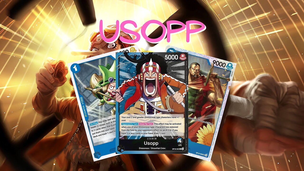 USopp | One Piece TCG | OPTCGSim Gameplay | MTG Player Tries One Piece