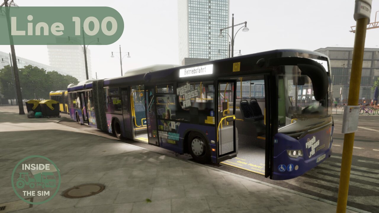 THE BUS - Line 100 | Getting to know Berlin as a bus driver | Wheel cam