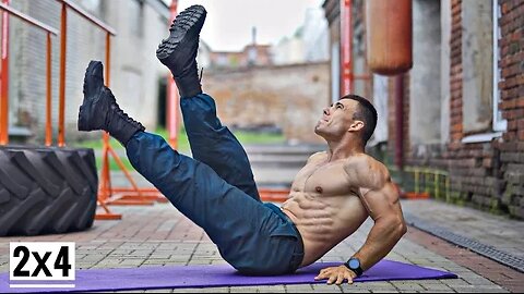 KILL YOUR ABS IN 4 MINUTES!! SUPER PUMPING