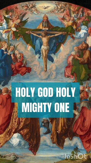 HOLY GOD HOLY MIGHTY ONE HOLY IMMORTAL ONE #truth #jesus #christ #king #mary #joseph #ihs #church #