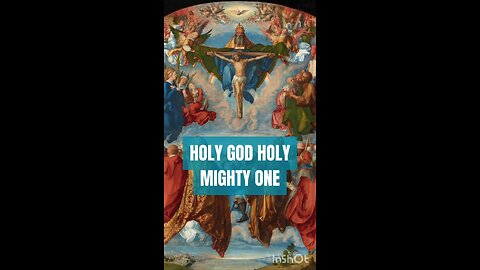 HOLY GOD HOLY MIGHTY ONE HOLY IMMORTAL ONE #truth #jesus #christ #king #mary #joseph #ihs #church #