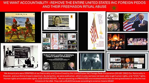 WHY DID THE USA INC STRIP THE MOORS FROM AMERICA OF THEIR NATIONALITY AND DIVINE CREED?