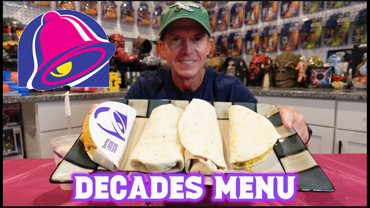 Taco Bell Decades Menu