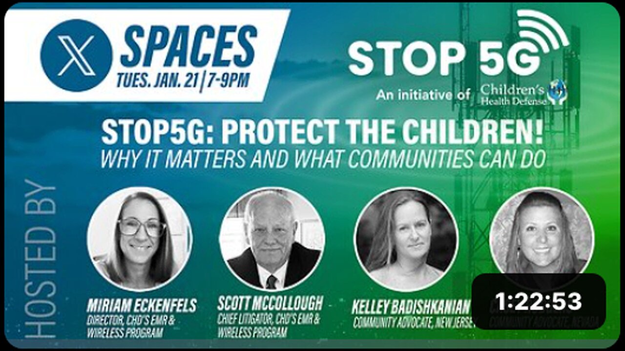 Stop5G: Protect The Children! Why It Matters, What Communities Can Do