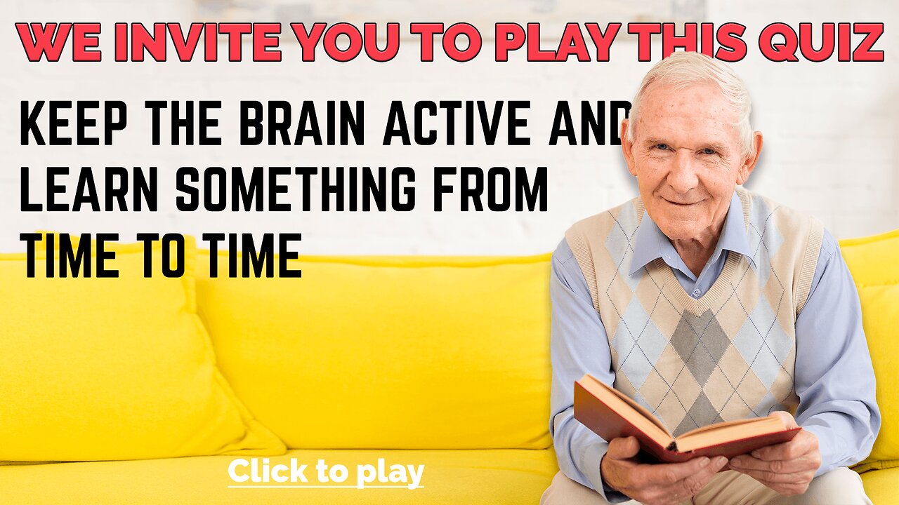 Welcome To Our Knowledge Quiz