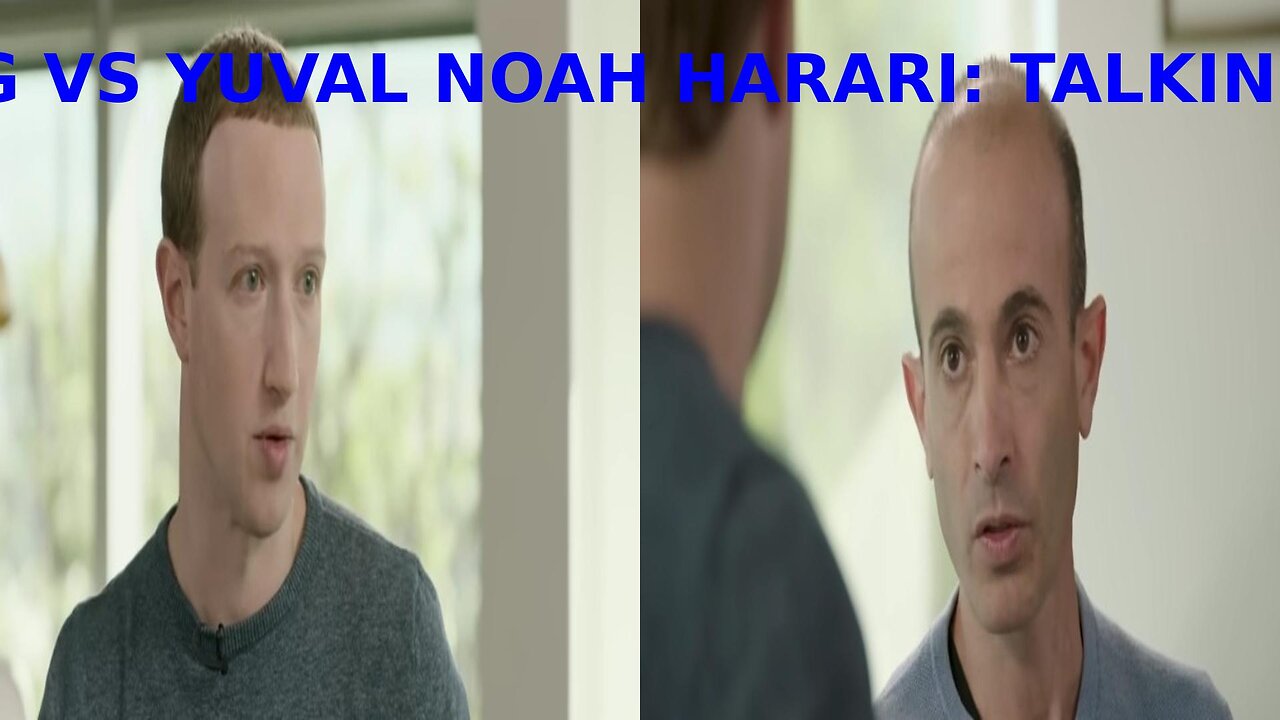 Mark Zuckerberg vs Yuval Noah harari talk about internet
