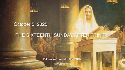 Cornerstone Free Church Worship Service - October 5, 2025