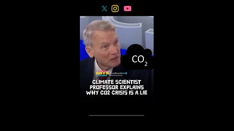 Climate scientist professor explains why co2 crisis is a lie