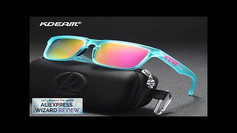 KDEAM Men's Polarized Sunglasses Square Casual Outdoors Sun Glasses Women Unisex Sunglass Review