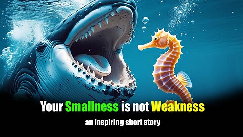 The Whale and the Seahorse | Short Story About True Greatness